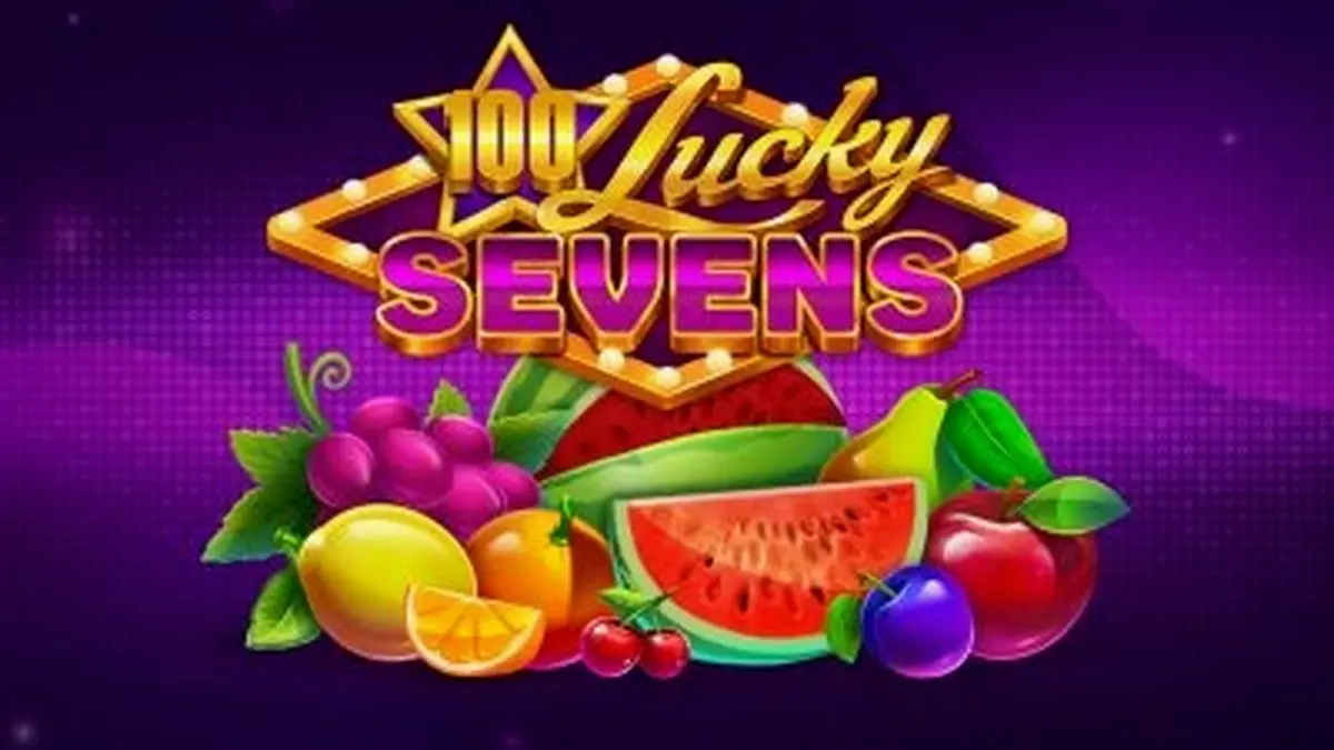 Interface clássica do jogo de slot 100 Lucky Sevens